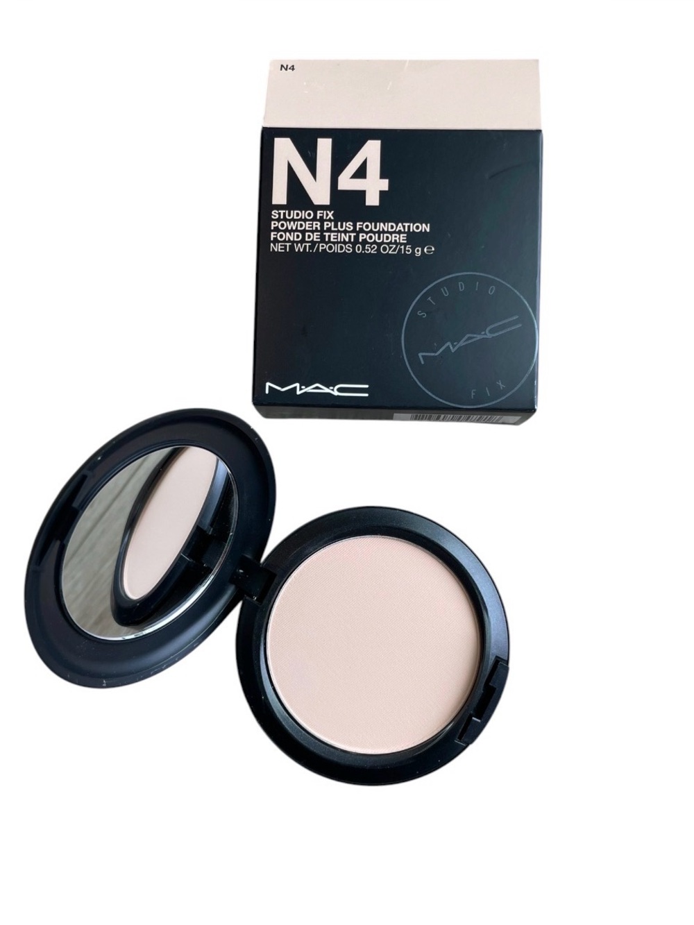 MAC Studio Fix Powder Plus Foundation - N4 Full Size New In Box.